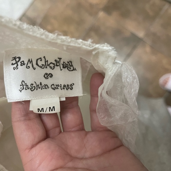 Icy-Webbed Sequin Criss-Cross Back Dress - Picture 11 of 11